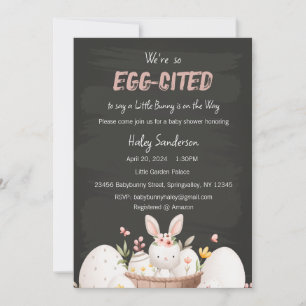 Une petite invitation de lapin sur le chemin, Œuf-