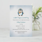 Une petite invitation de manchot en route, bébé  (Debout devant)