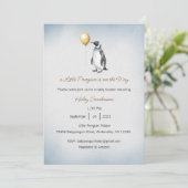 Une petite invitation de manchot en route, bébé  (Debout devant)