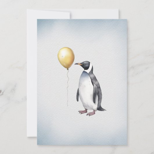 Une petite invitation de manchot est en route, Béb (Dos)