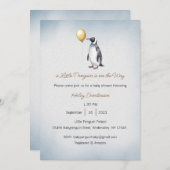 Une petite invitation de manchot est en route, Béb (Devant / Derrière)