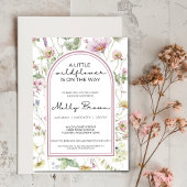 UNE PETITE INVITATION FLEUR SAUVAGE AU BABY SHOWER
