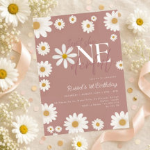 Une petite invitation pour un premier anniversaire