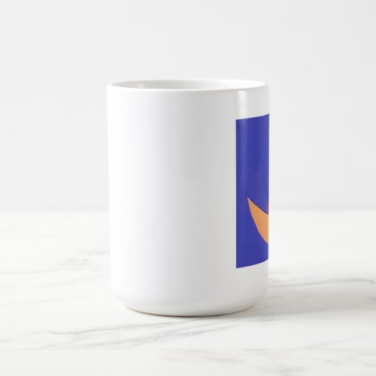 Une petite lune logo Mug (Centre)