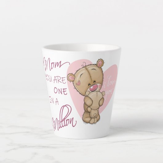 Une Petite Mug Latte Sur Un Million (Devant)