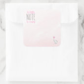 Une petite note à Bébé Sticker Inside Book pour Bé (Sac)