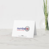 "Une petite note..." Carte de correspondance (Dos)