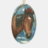 Une peu d'aide de mon ornement de Noël d'amis (Gauche)