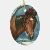 Une peu d'aide de mon ornement de Noël d'amis (Dos)