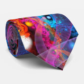 Une peu d'éclaboussure de cravate de fractale de (Roulé)