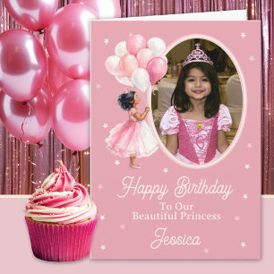 Une Photo Carte d'Anniversaire Princesse Indienne/
