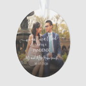 Une photo élégante de la pandémie du premier maria (devant)