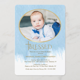 Une photo si bienheureuse Invitation religieuse