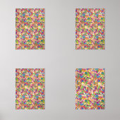 Une pièce d'art moderne et vibrante, avec des pein (Recto)