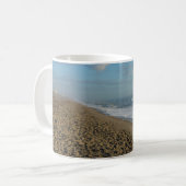 Une Plage De cacao Matin Café Mug (Devant gauche)