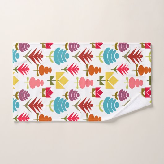 Une pléthore de fleurs (Serviette à main)