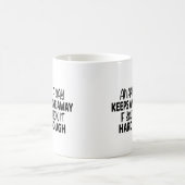 Une pomme par jour... Mème Mug (Centre)