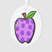 Une pomme pour l'enseignant - Ornement - SRF (devant)