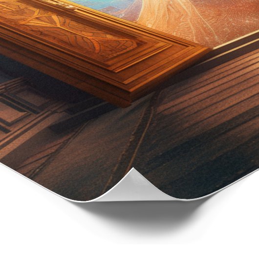 Une porte vers une autre dimension Impression (Coin)