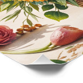 Une Poster Florale Au Coeur (Coin)