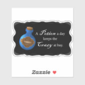Une Potion Un Sticker Vinyl Day (Feuille)