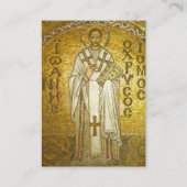 Une prière de la carte de prière St. John Chrysost (Devant)