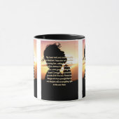 Une Prière De Protection Du Mal Mug À Deux Tons (Centre)
