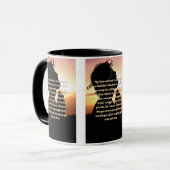 Une Prière De Protection Du Mal Mug À Deux Tons (Devant gauche)