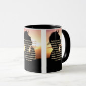 Une Prière De Protection Du Mal Mug À Deux Tons (Devant droit)