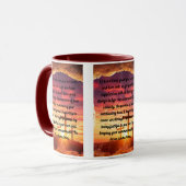 Une Prière De Remerciement Quotidienne Mug À Deux  (Devant gauche)