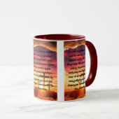 Une Prière De Remerciement Quotidienne Mug À Deux  (Devant droit)