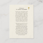 Une prière de saint Clément d'Alexandrie Carte de  (Dos)