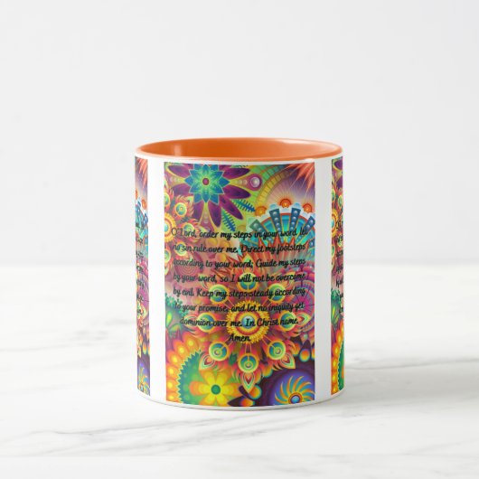 Une Prière D'Orientation 2 Mug À Deux Tons (Centre)