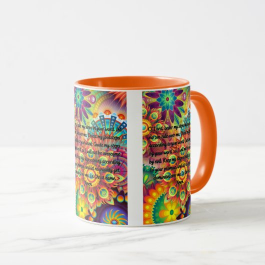 Une Prière D'Orientation 2 Mug À Deux Tons (Devant droit)