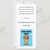 Une Prière Pour Carte Confort (Dos)