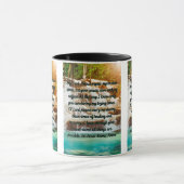 Une Prière Pour Guérir La Mug À Deux Tons (Centre)