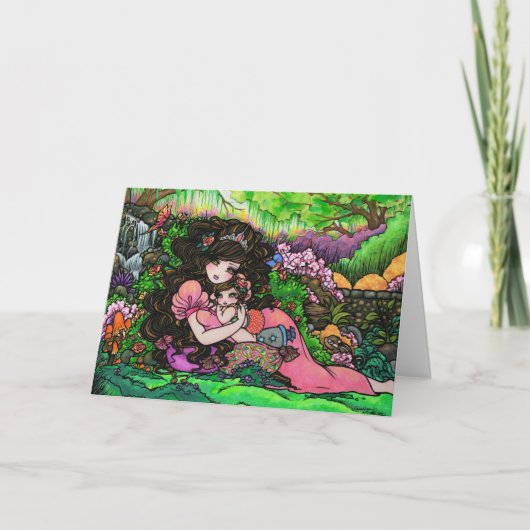 "Une princesse est née" Nouvelle carte bébé Prince (Devant)