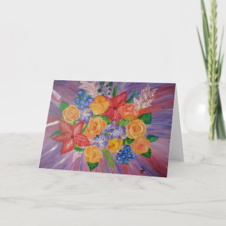 Une promesse de carte de voeux d'été