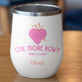 Une rangée de Derniers mots célèbres Tricot Lover