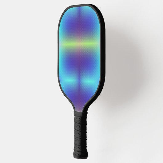 Une raquette de pickleball avec un design dégradé (Gauche)