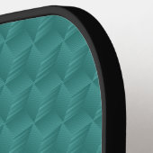 Une raquette de pickleball avec une surface sarcel (Détail gauche)