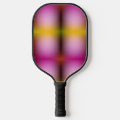 Une raquette de pickleball présente un design vibr (Recto)