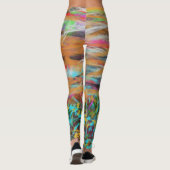 Une réalité Abstraite Leggings de la guerre artist (Dos)