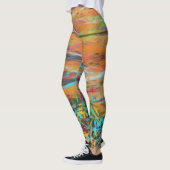 Une réalité Abstraite Leggings de la guerre artist (Gauche)