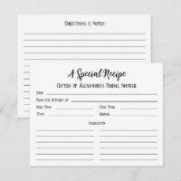 Une recette spéciale pour la carte cadeau Fête des