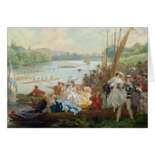 Une régate chez Asnieres pendant le deuxième