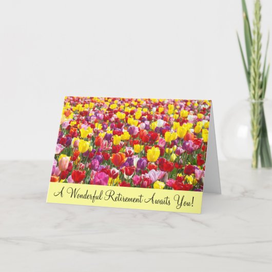 Une Retraite Merveilleuse Vous Attend ! Cartes de  (Devant)