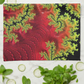 Une Rivière Traverse Sa Serviette À Thé (Plié)