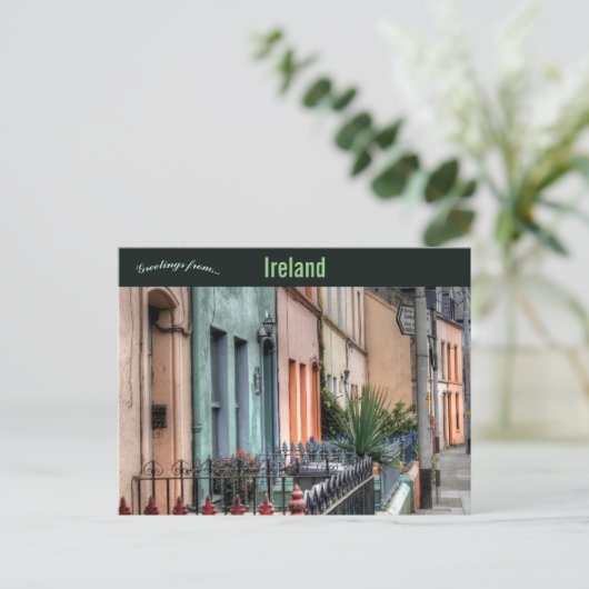 Une rue à Cork Irlande Carte postale (Debout devant)