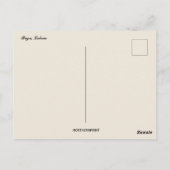 Une rue à Riga Lettonie Carte postale (Dos)